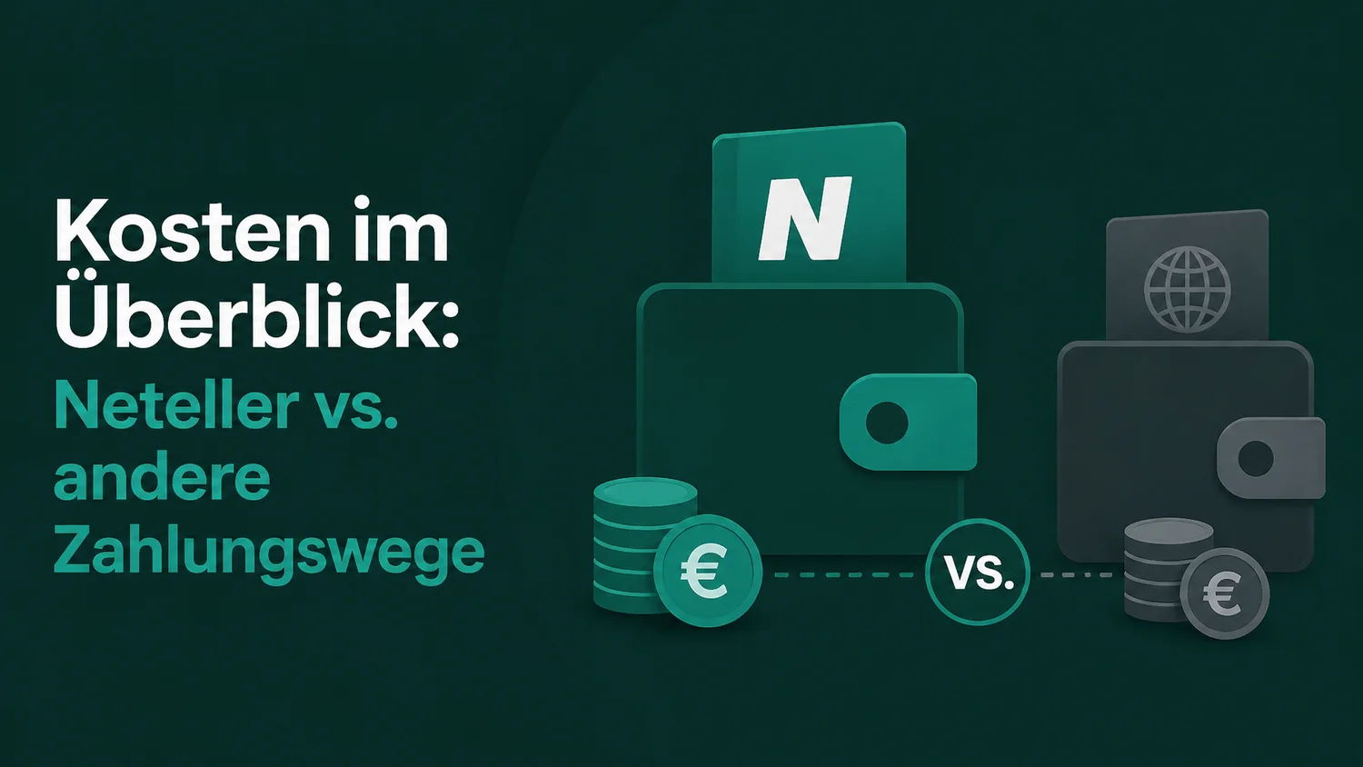 Kosten im Überblick: Neteller vs. andere Zahlungswege